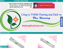 Tablet Screenshot of dodungkhachsan.net